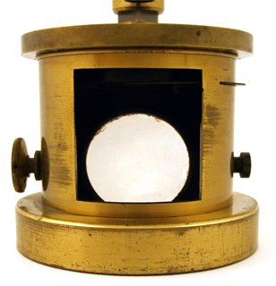 Dissektionsmikroskop Bezu, Hausser & Cie: Beleuchtungsapparat